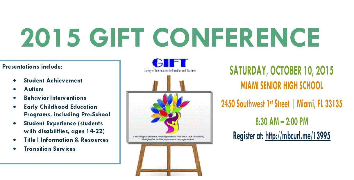 GIFT Conference FLyer 